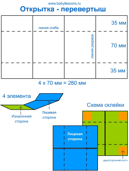 Как сделать флексагон